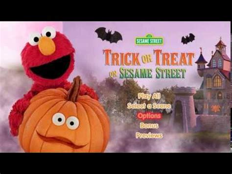 sesame street trick or treat on sesame street dvd